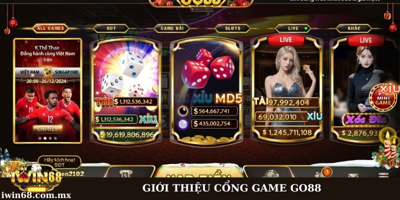 Cổng game GO88: Cánh cửa dẫn đến thế giới giải trí đỉnh cao 1 Giới thiệu về cổng game tại GO88