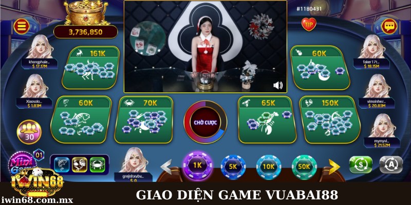 Game Vuabai88 - Sân chơi trực tuyến ăn khách nhất năm 2025 2 Giao diện các trò chơi tại Vuabai88 có giao diện ấn tượng